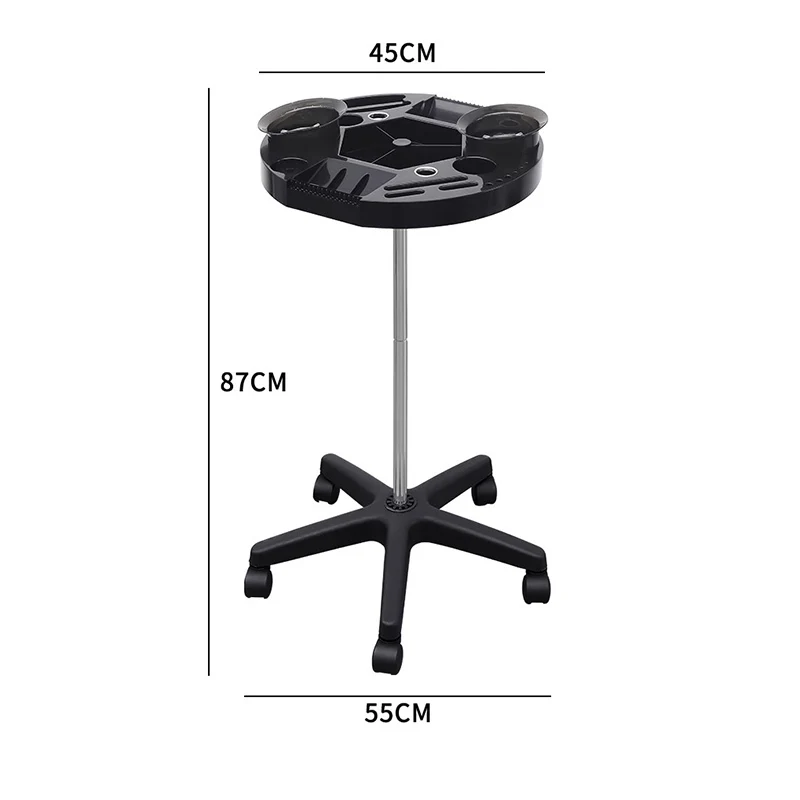 Тележка-поднос для салона красоты, маленькая Парикмахерская тележка для татуировок и педикюра, принадлежности для хранения эстетической рулетки