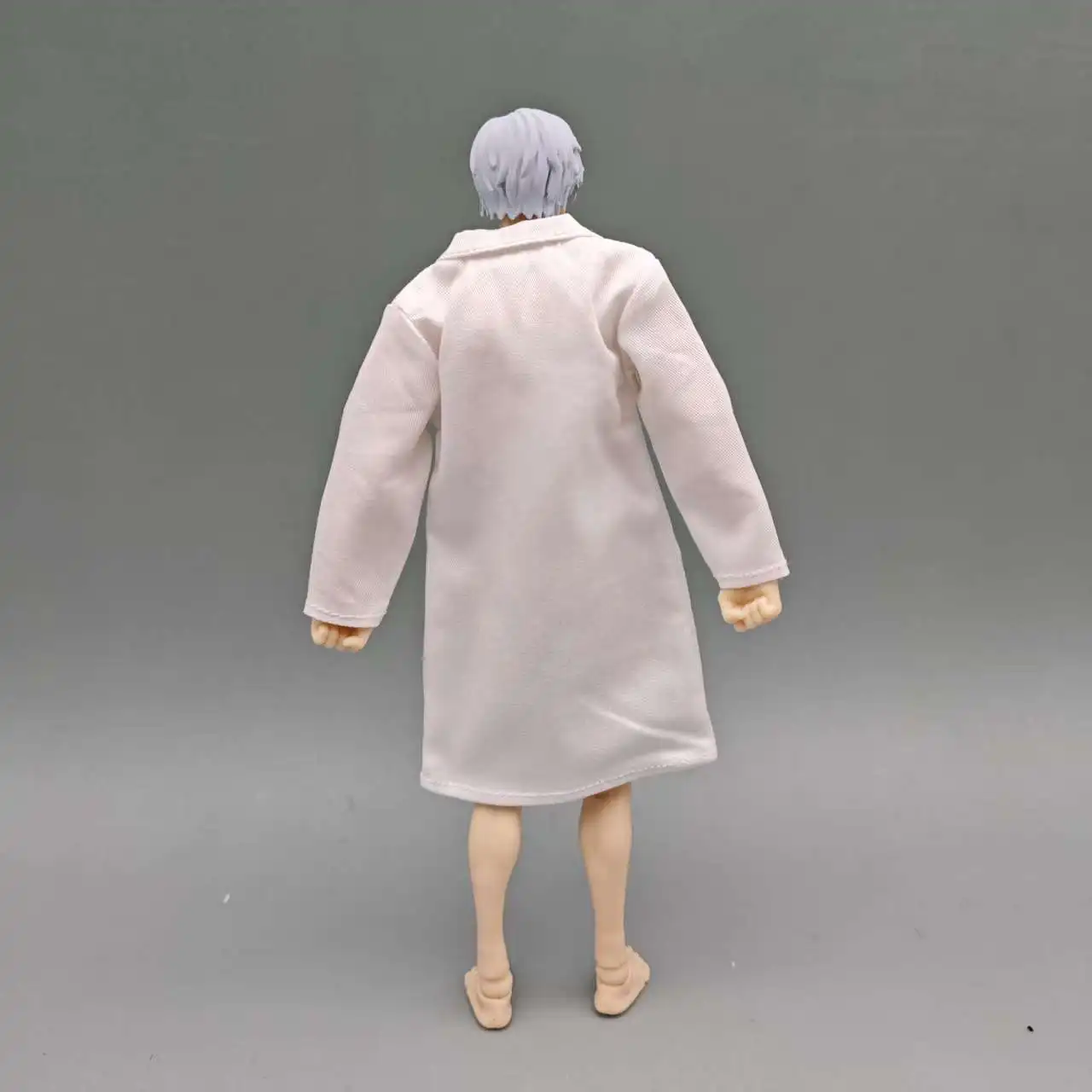 Römischer Weißmantel im Maßstab 1:12, Modellanzug für 6-Zoll-Actionfiguren, GW NOTAMAN-Stil, Puppenkleidung, Sammler-Outfit