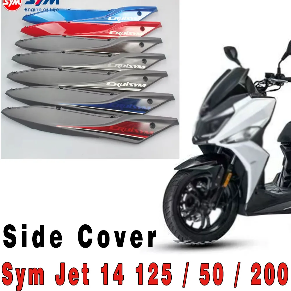 New Fit Sym Jet 14 125 / 50 / 200 Left Rear Side Strip Side Cover Side Cover Original