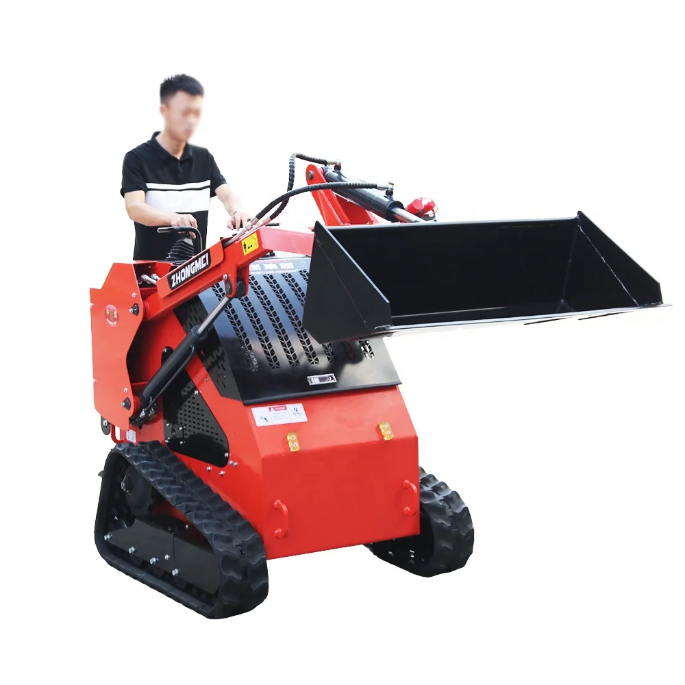 High Quality Mini Sliding Loaders Front End Loader Crawler Skid Steer Hydraulic Small Track Skid Steer Loaders for Sale