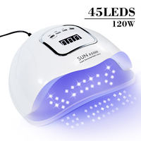 LED Nail Dryer Lamp SUN X5MAX UV LED Gel Nail Dryer Drying All Gel Polish USB Charge Professional Manicure Equipment