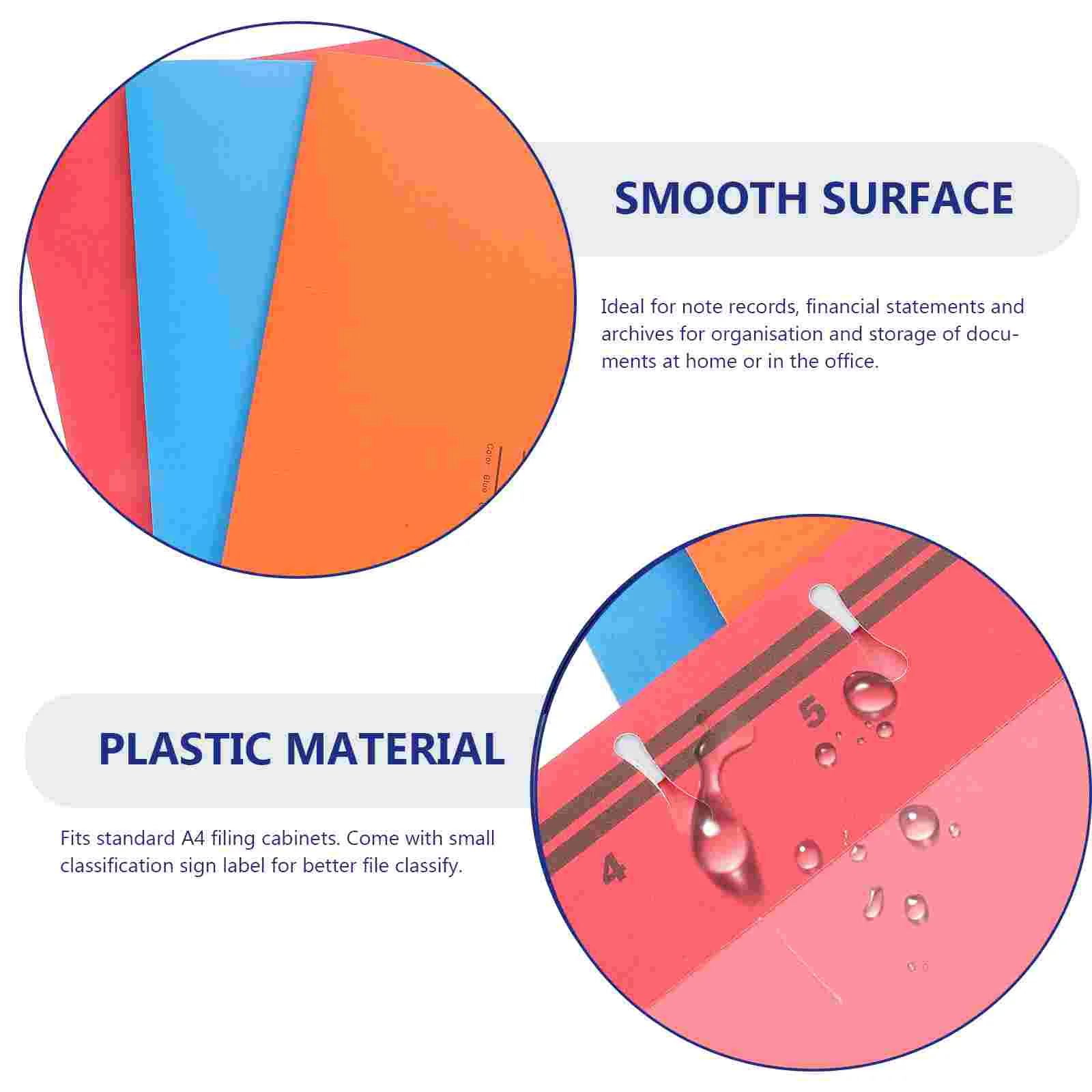 Paper Colorful File Folder Documents Holder ganizer Hanging File Holders Office Home Document ganizer