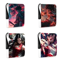 Anime 40-900pcs One Piece Luffy Boa Hancock Card Book Pu Super Large Capacity Card Binder Display Collection Card Kids Toy Gift