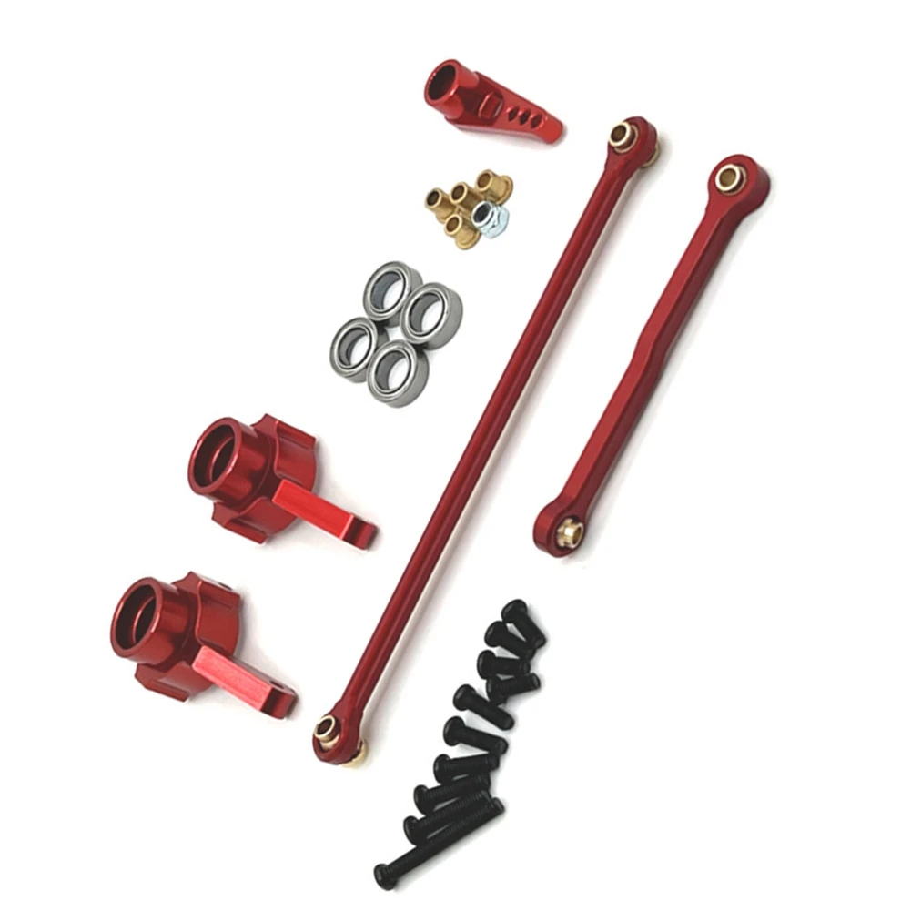 RC Car Steering Lever Kit For 1/12 MN82 MN78 D90 D91 D96 MN98 99S RC Car Update Parts