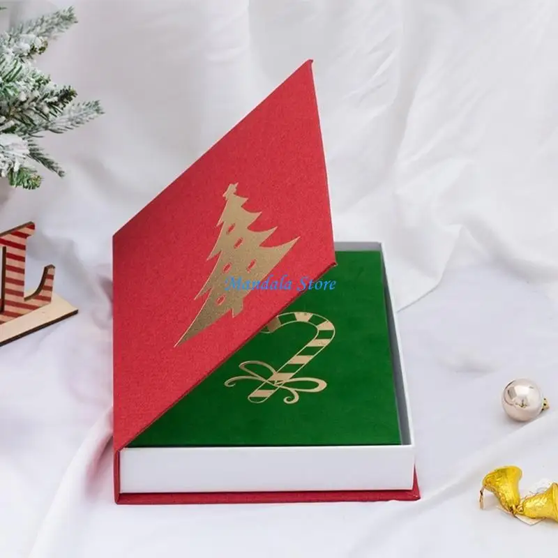 

U2JC Christmas Gift Box Fake Books Box Books Trinket Storage Box