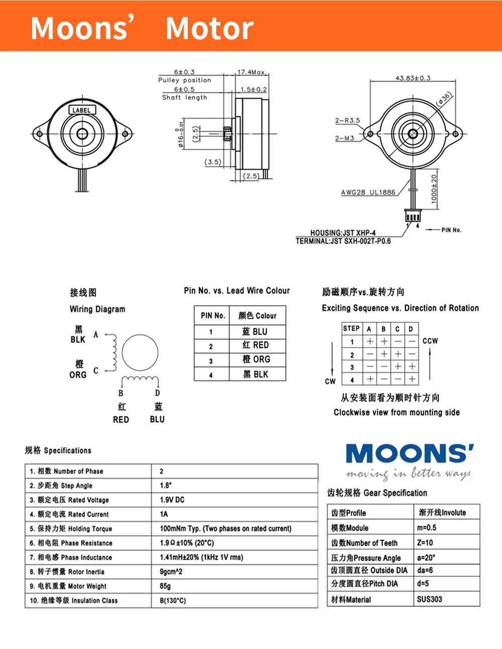 Trianglelab-Sherpa Mini-Extruder, Moons' Motor, LDO-Motor, kein Motor, Spritzguss, stark und langlebig, geringes Gewicht. – Detail 6