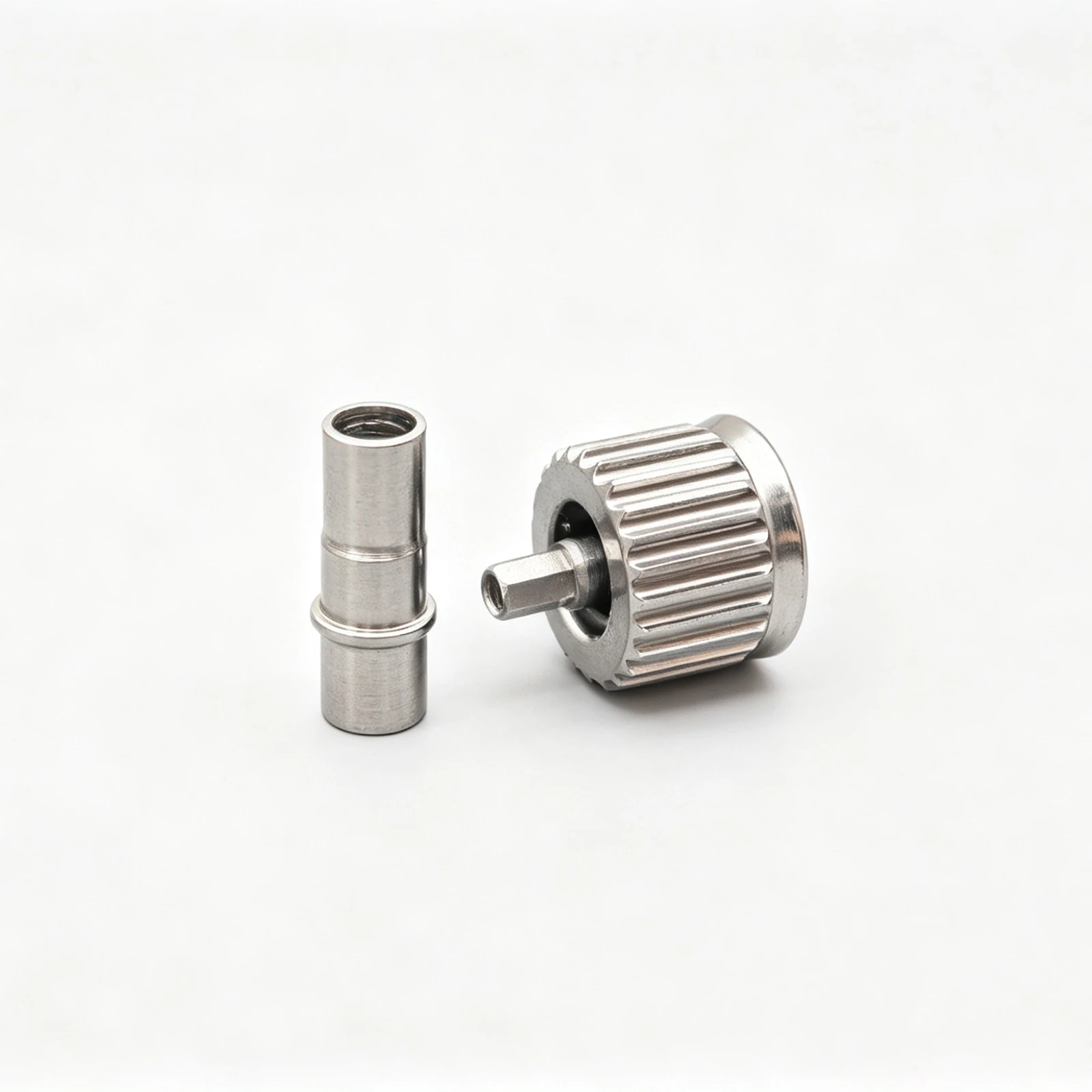 Longine HydroConquest Crown Replacement, Stainless Steel Screw-Down Watch Crown for L3.781 view 2