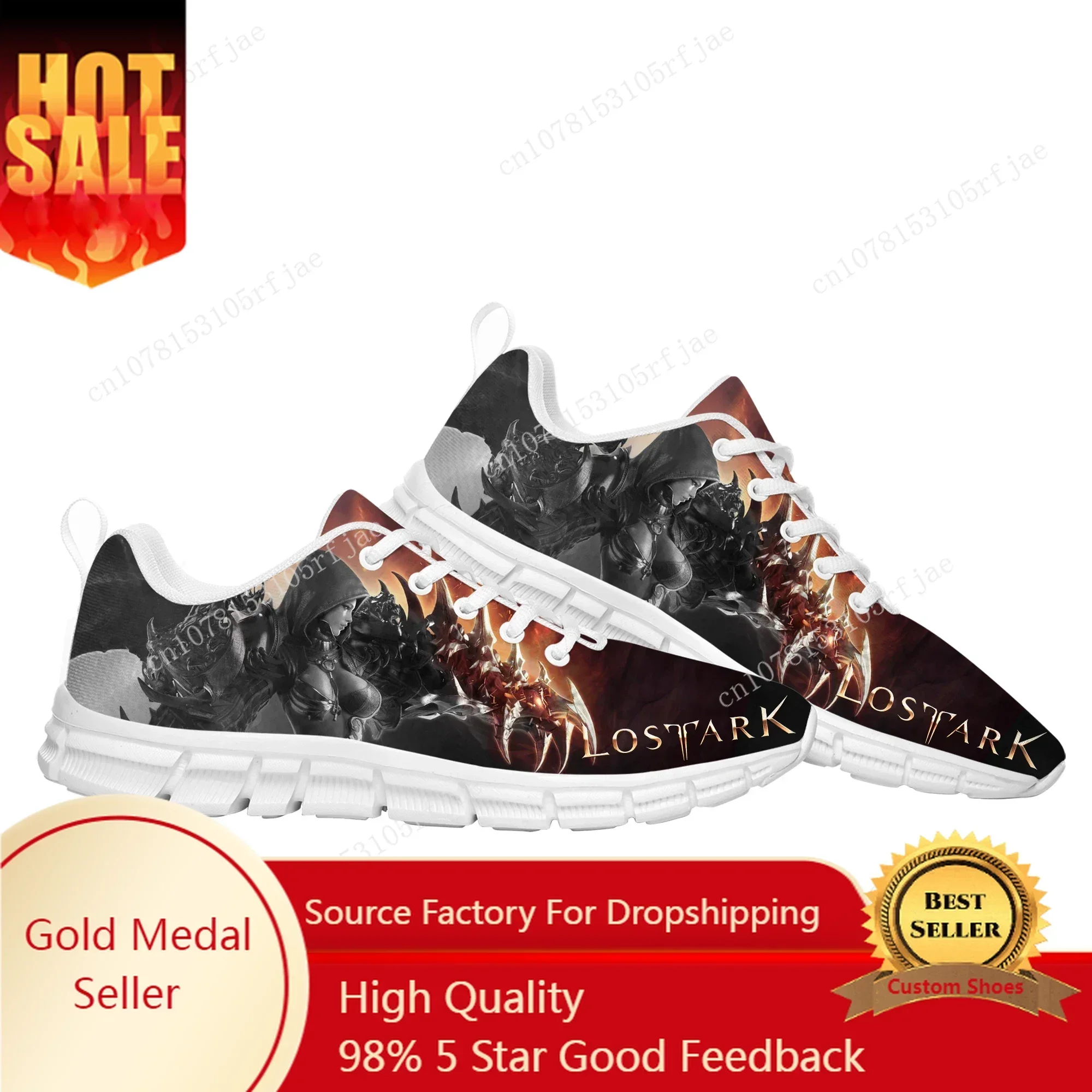 

L-Losts A-Ark Sports Custom Shoes High Quality 3D Game Mens Womens Teenager Children Sneaker Tailor Made Couple Built Shoes