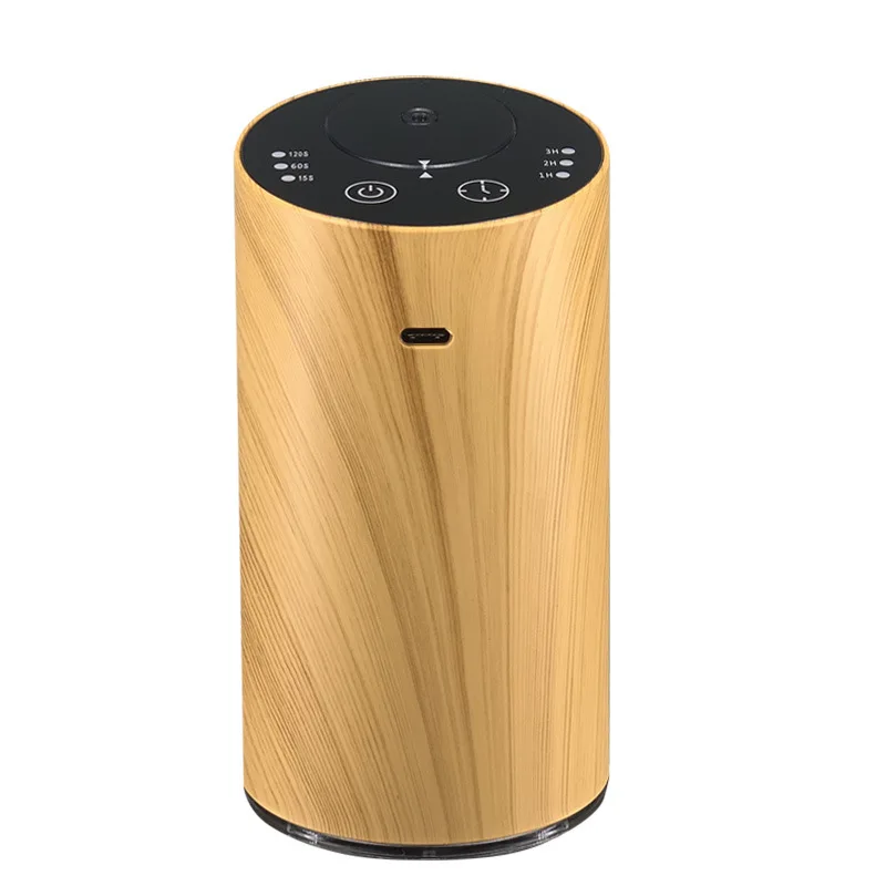 Wood grain aromatherapy machine durable office car diffuser bathroom deodorant fog volume automatic diffuser