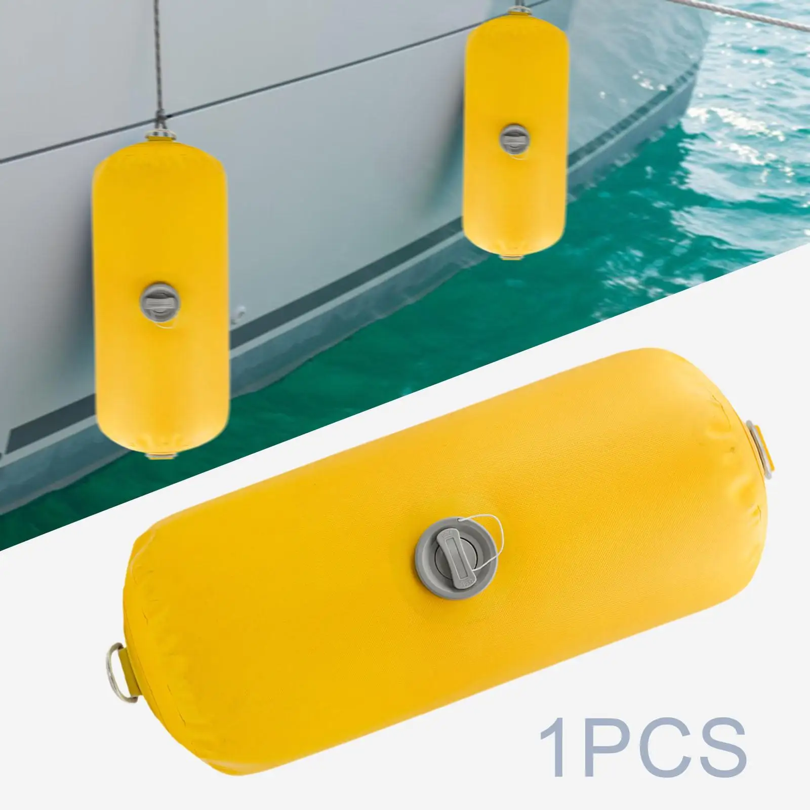 Inflatable Marine Boat Fender Marine Mooring Buoy Reinforced Hanging Hole Dock Ball Anchor Buoy Float for Sailboats