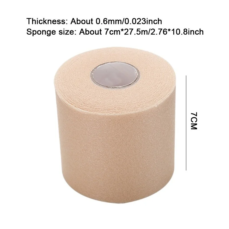 Foam Cotton Skin Film Self-adhesive Elastic Bandage Elbow Knee Skin Mask Film Foam Underwrap Sports Pre-Wrap for Athletic Tape