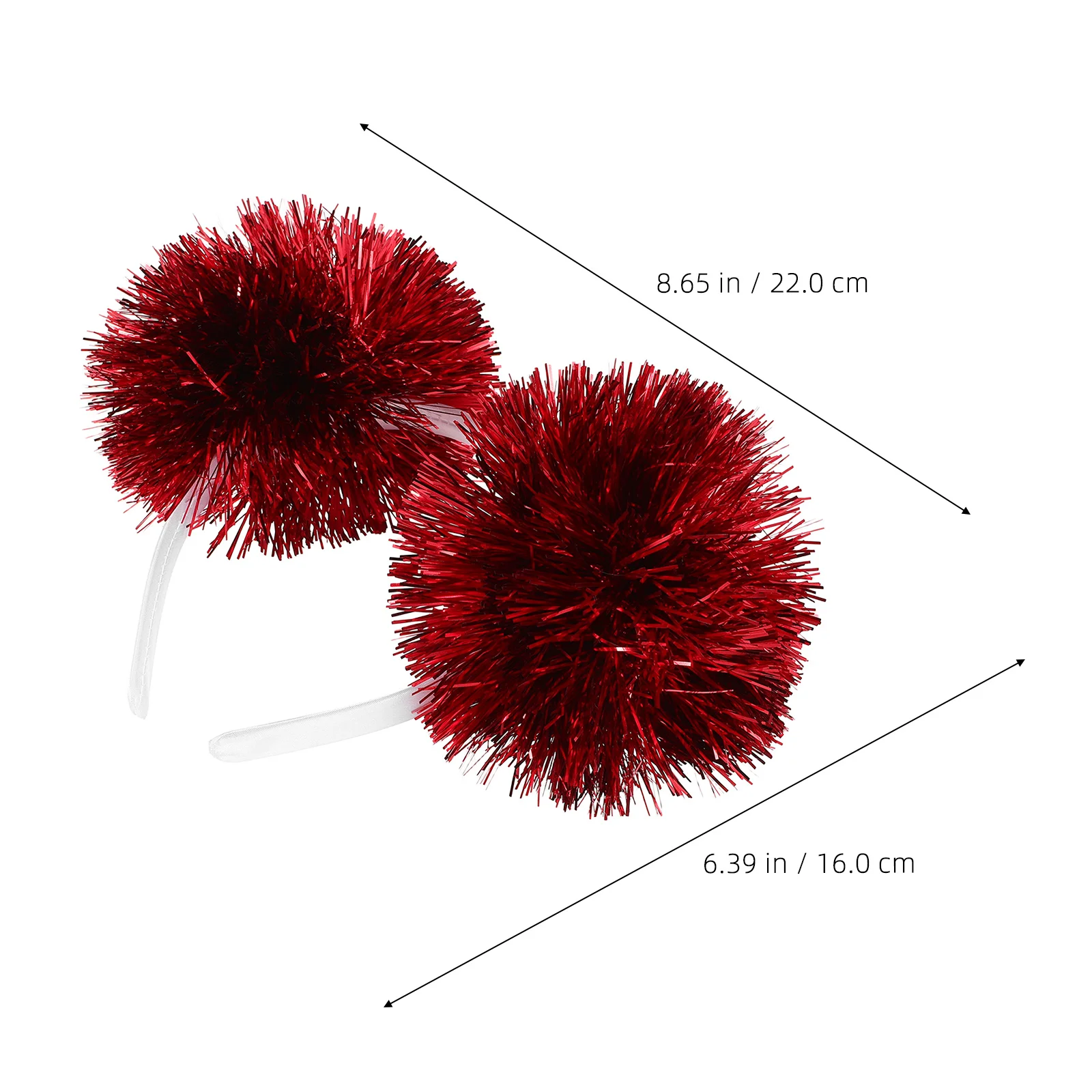 ที่คาดผมฟอยล์ประกายวิบวับ พู่ห้อยระยิบระยับ ลูกบอลดิสโก้ สำหรับงานปาร์ตี้เด็ก ชุดฮาโลวีน ที่คาดผมวิบวับสำหรับเด็กผู้หญิงตัวเล็ก