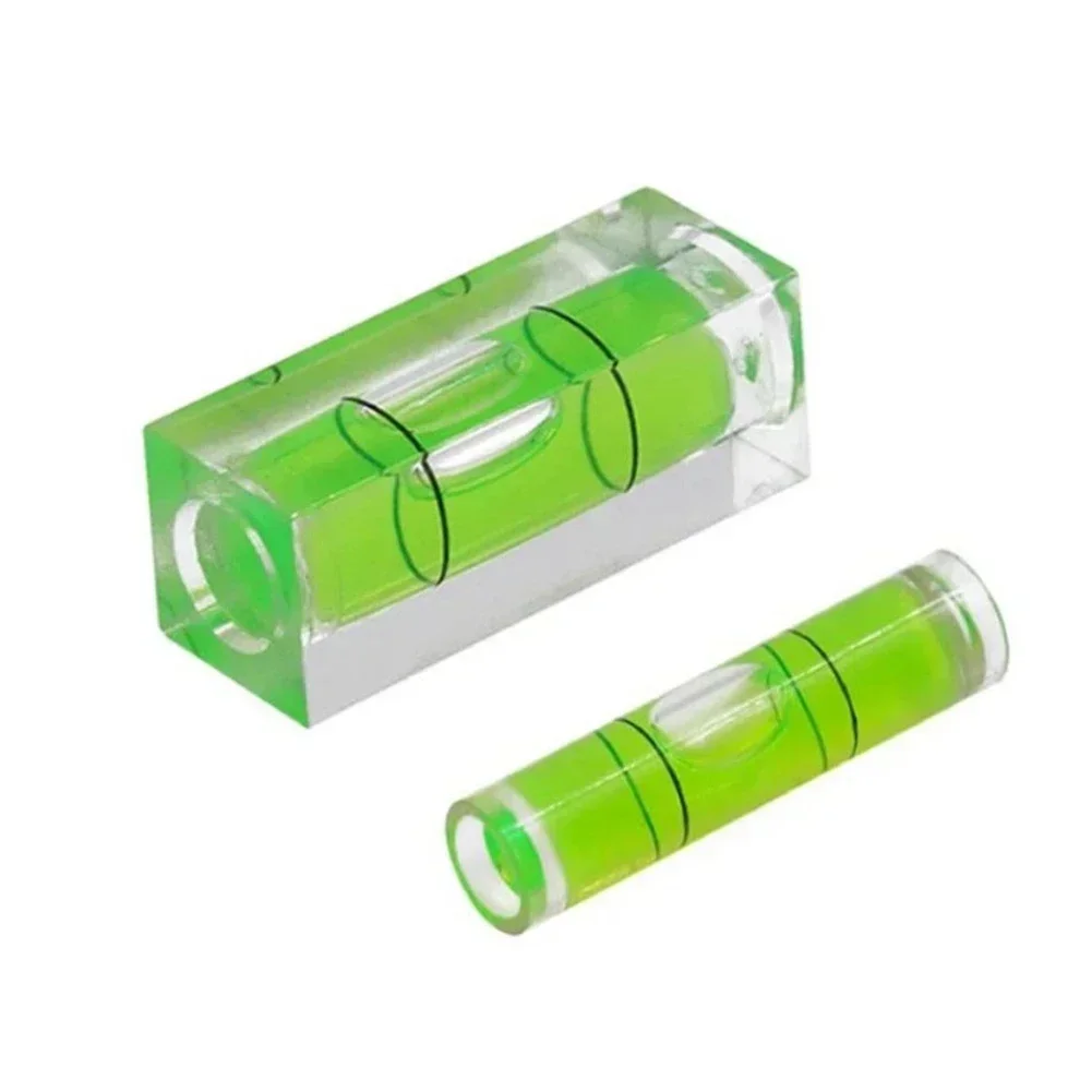 2pcs High-Precision Horizontal Bubble Bead Type Spirit Level Mechanical Strip Bubble Level Bubble Spirit Level Measuring Tools