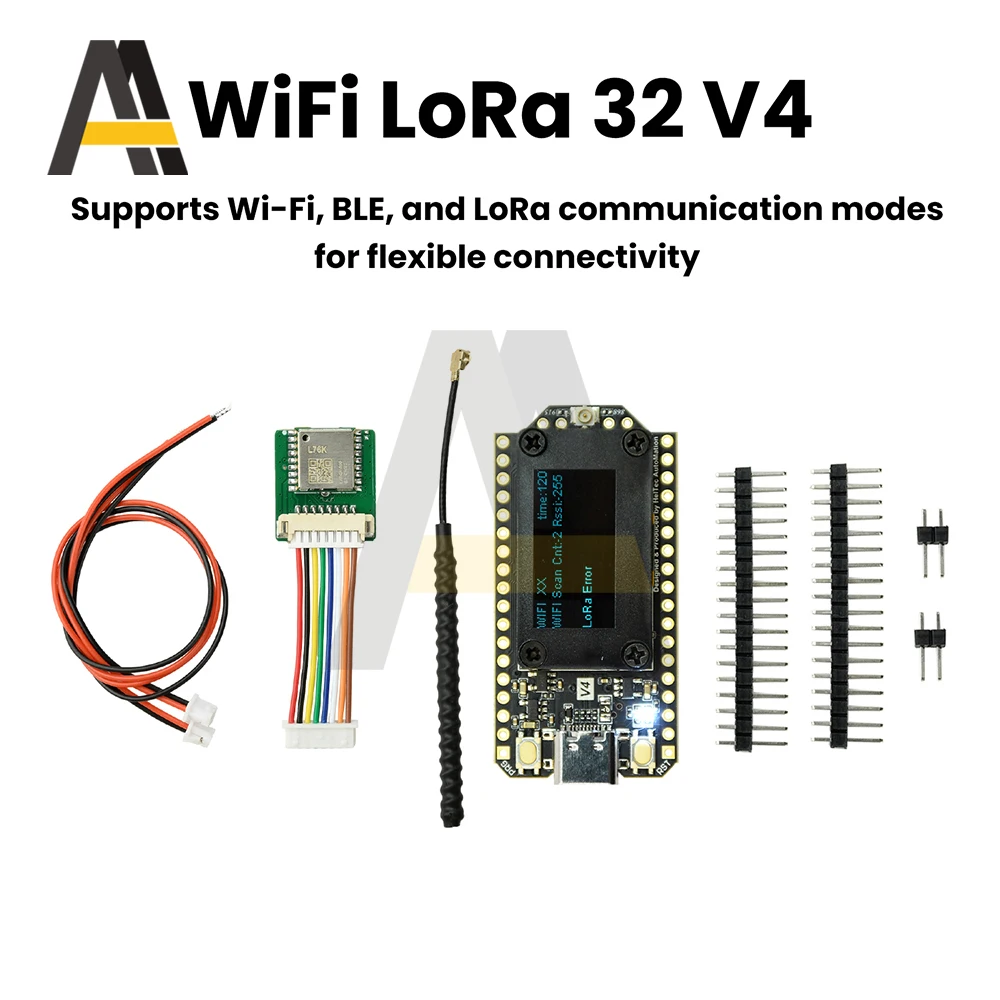 جديد Heltec V4 0.96 بوصة OLED تعمل بالطاقة الشمسية LoRa 32 Dev-Board GPS ESP32 SX1262 WiFi BLE طاقة منخفضة لـ Arduino IoT Meshtastic #5