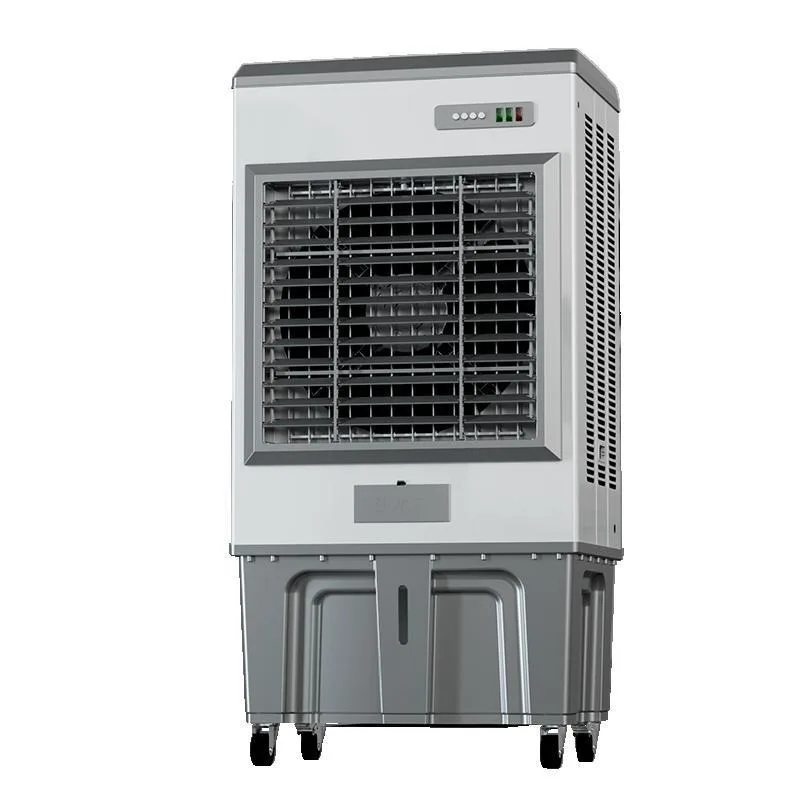 

Large industrial air conditioner fan movable reinforcement body ice crystal refrigeration