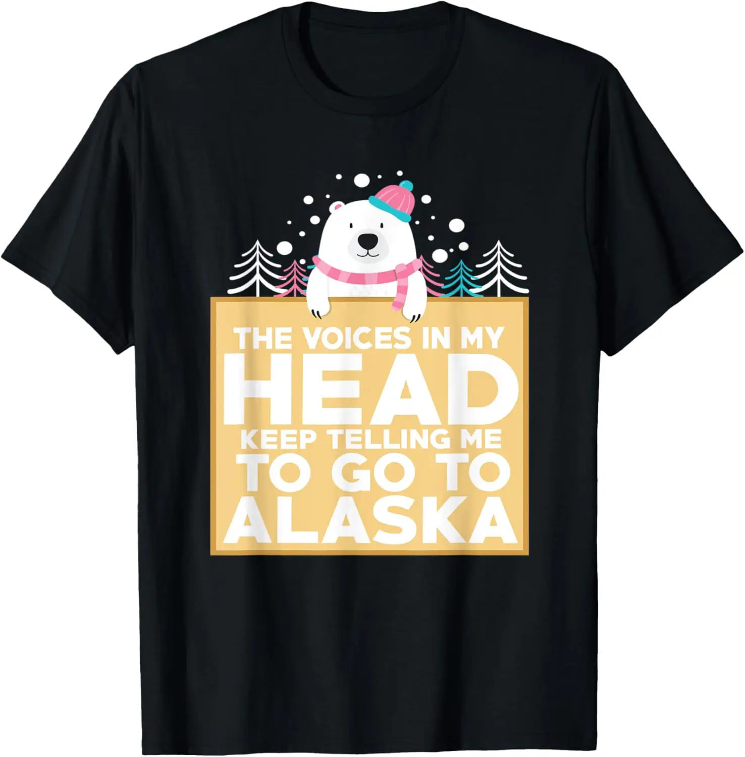 camiseta-engraCada-go-alaska-camiseta-fofa-de-urso-polar