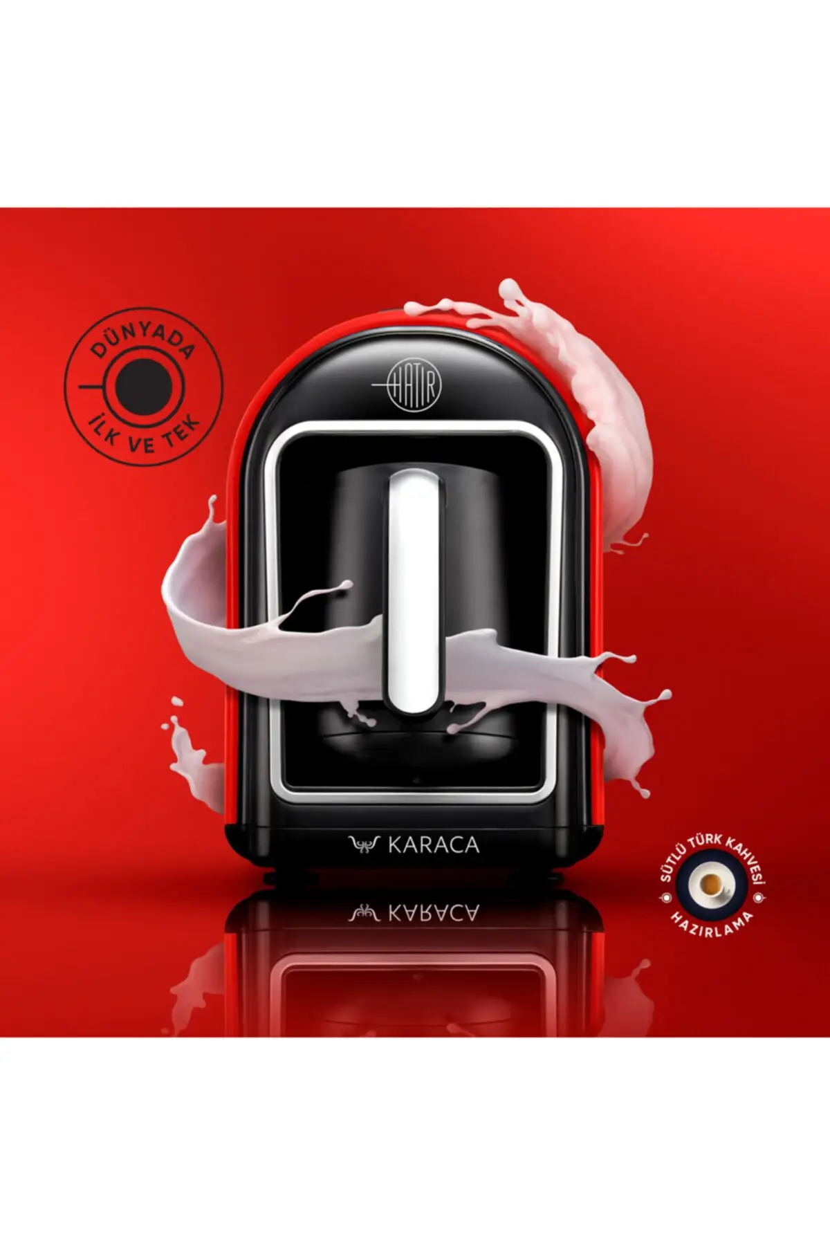 Hatır Mod Turkish Coffee Machine Red