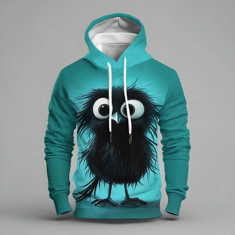 

Animal Pattern Hoodies Mouse Chicken 3D Print Men Women Hooded Sweatshirts Oversized Y2k Pullovers Tracksuit Male Tops Clothing