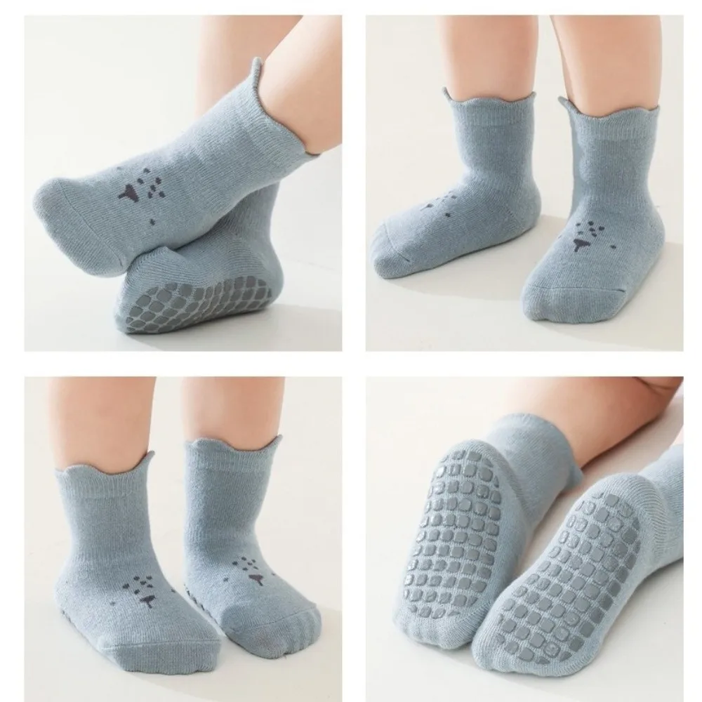 Soft Breathable Anti-Slip Socks All Season Boys and Girls Infant Socks Indoor Use Toddler Socks For Boys and Girls