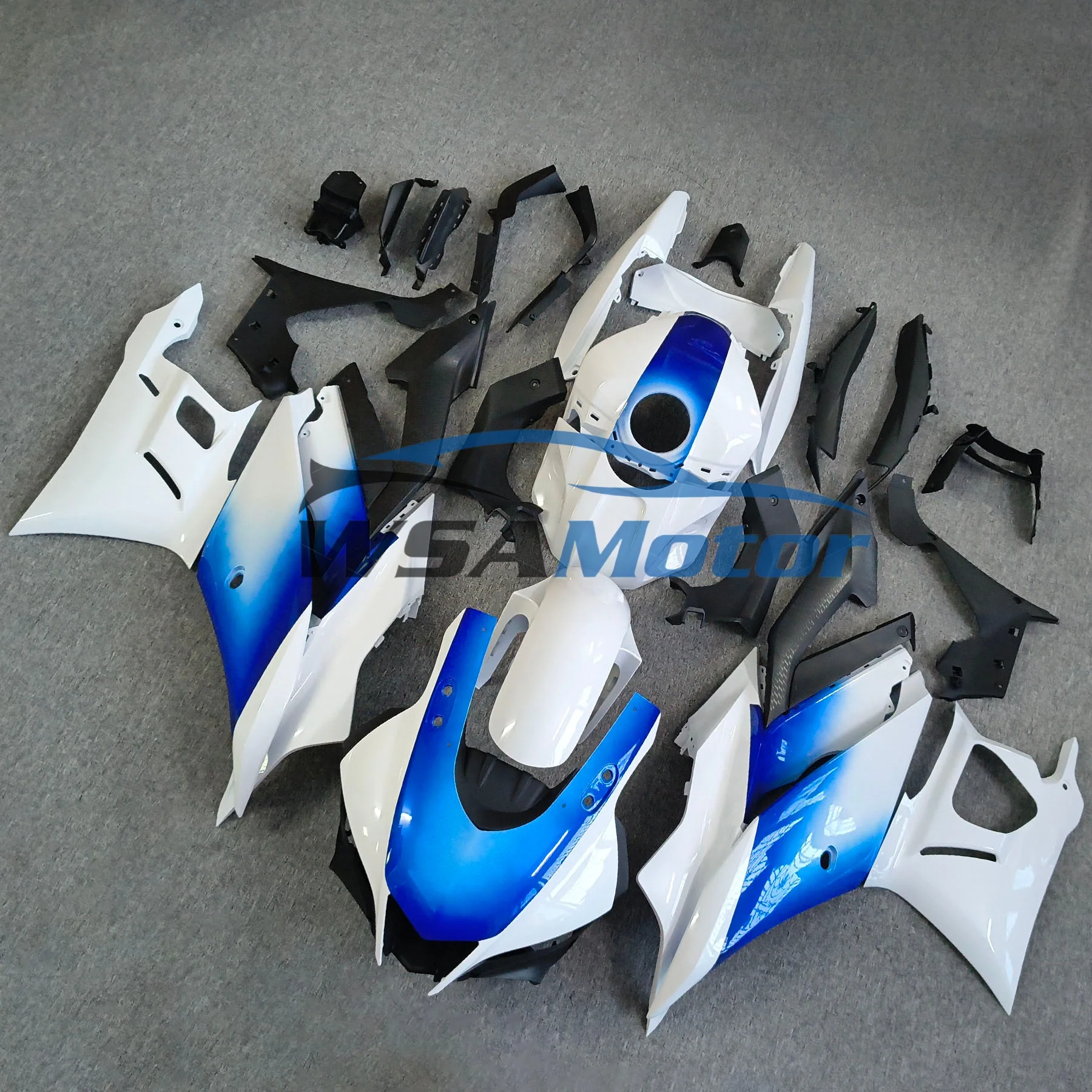 Kit de carénage complet pour moto compatible avec Yamaha R3 19-24 R25 2019 2020 2021 2022 2023 2024, carénages moulés par injection