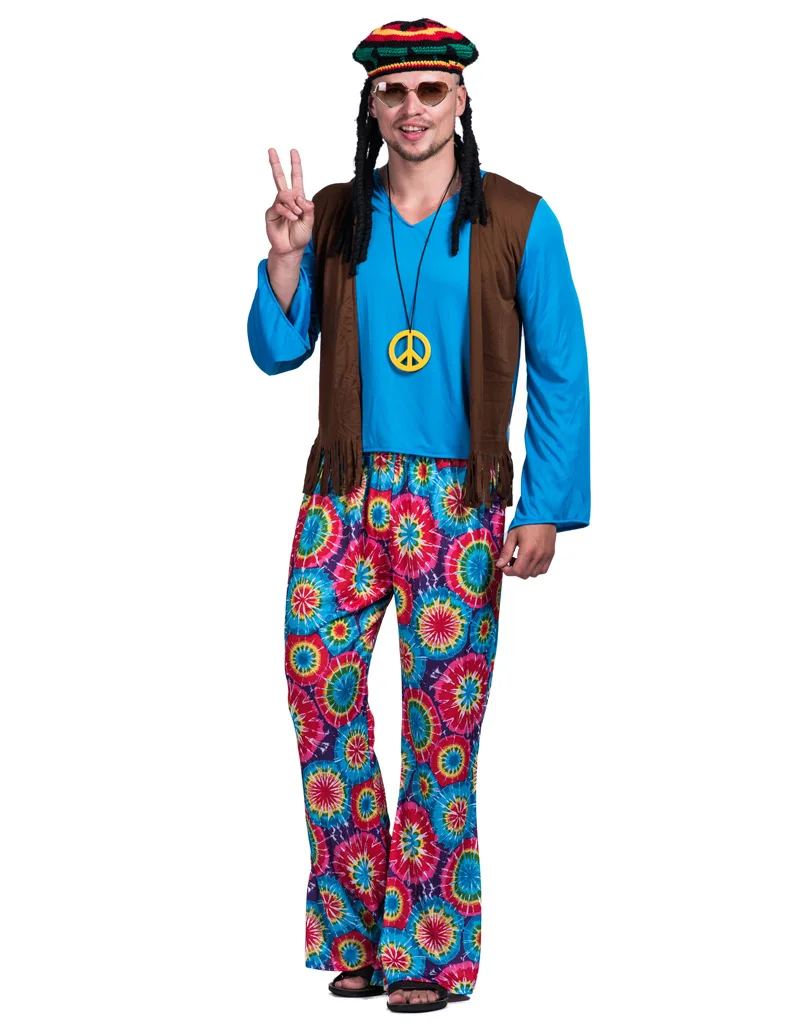 Hippie Clothing Men Fashion Disco Party Costumes For Men 70 S Disco Costume Men Halloween Costume