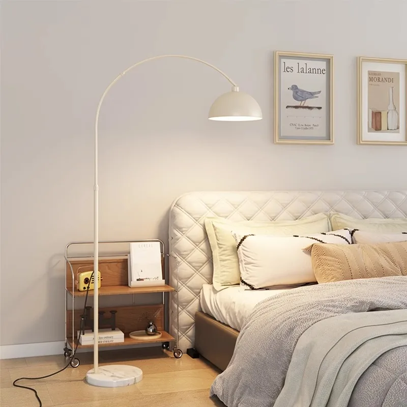 LED Gold/Black Italian Marble Floor Lamp for Living Room & Bedside 3