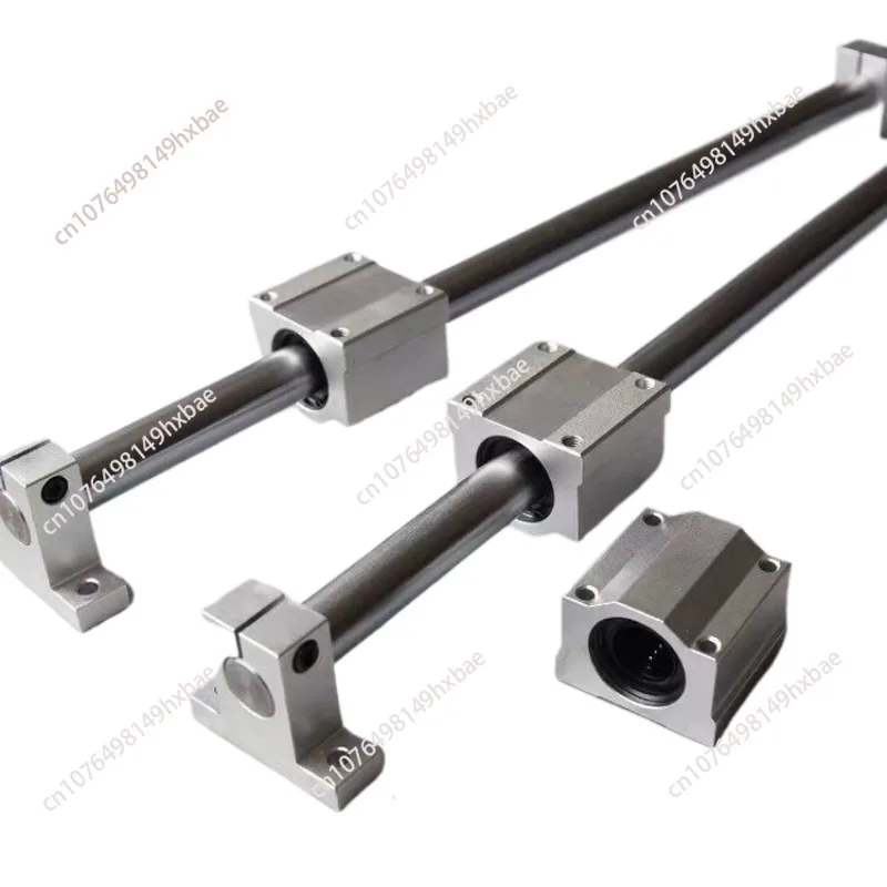 Linear Rail Shaft Optical Axis Rod 12/16mm Linear Guide Rail Block Bearing SK Shaft Support For CNC Router
