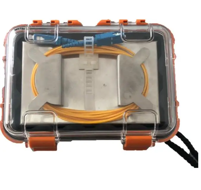 STS826B Mini OTDR Launch Cable Box 500m//1km Optional Fiber Optic Extended Line Box