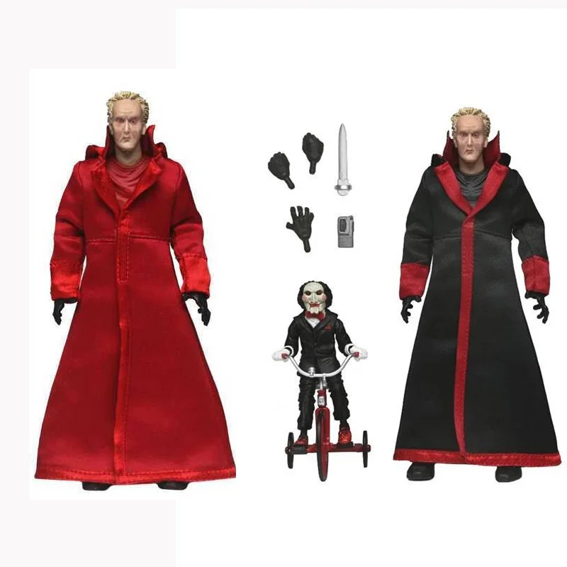 NECA ソーフィギュア アルティメット ジグソー レッドローブ アクションフィギュア アニメ GK マンガ ブラックローブ フィギュア おもちゃ 飾り ハロウィンギフト モデル