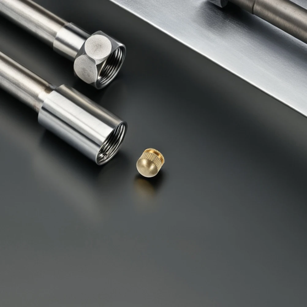 

8Pcs Brass Lamp Cap Nuts for Ceiling Light Holder Parts Smooth Surface Polished Finish Reliable Performance Ceiling Fixture Cap