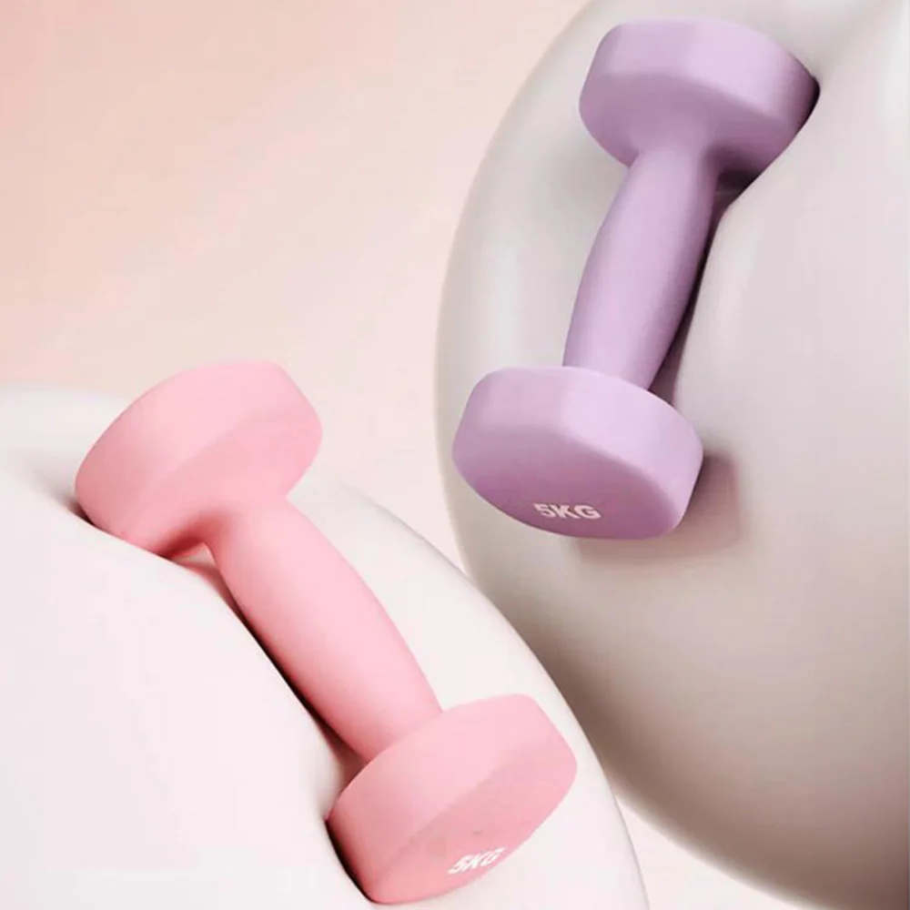 Women Dumbbells Fitness Household Equipment Colour Fitness Strength Exercise At Home Gym Equipment