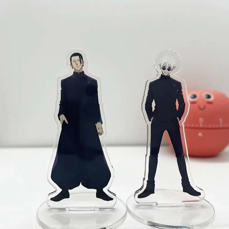 Jujutsu Kaisen Acrylic Stand Satoru Gojo and Geto Suguru Ornaments Double-Sided Cartoon Pattern Desktop Accessories Student Gift