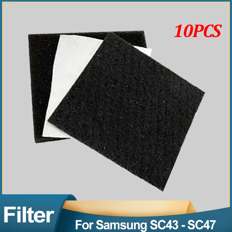 10Pcs Motor Filters Hepa for Samsung Cleaner DJ63-00669A DJ97-01040C DJ63-00672D VCA-VM SC43 SC44 SC45 SC46 SC47 Series