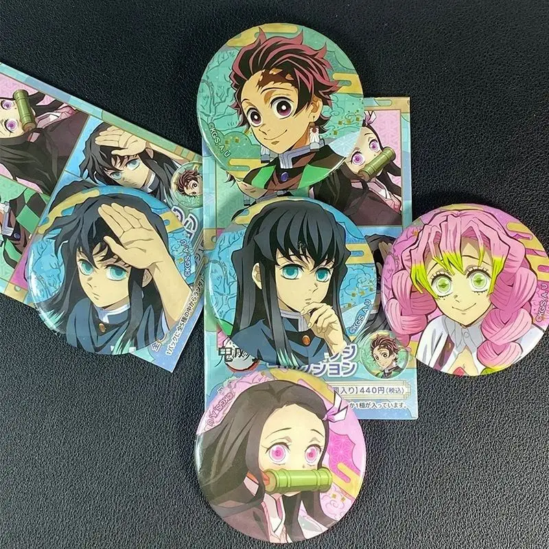 

Оригинальные коллекционные значки «Убийца демонов» — значки Muichiro Tokito, Mitsuri Kanroji и Nezuko Kamado Swordsmith Village Arc Merch