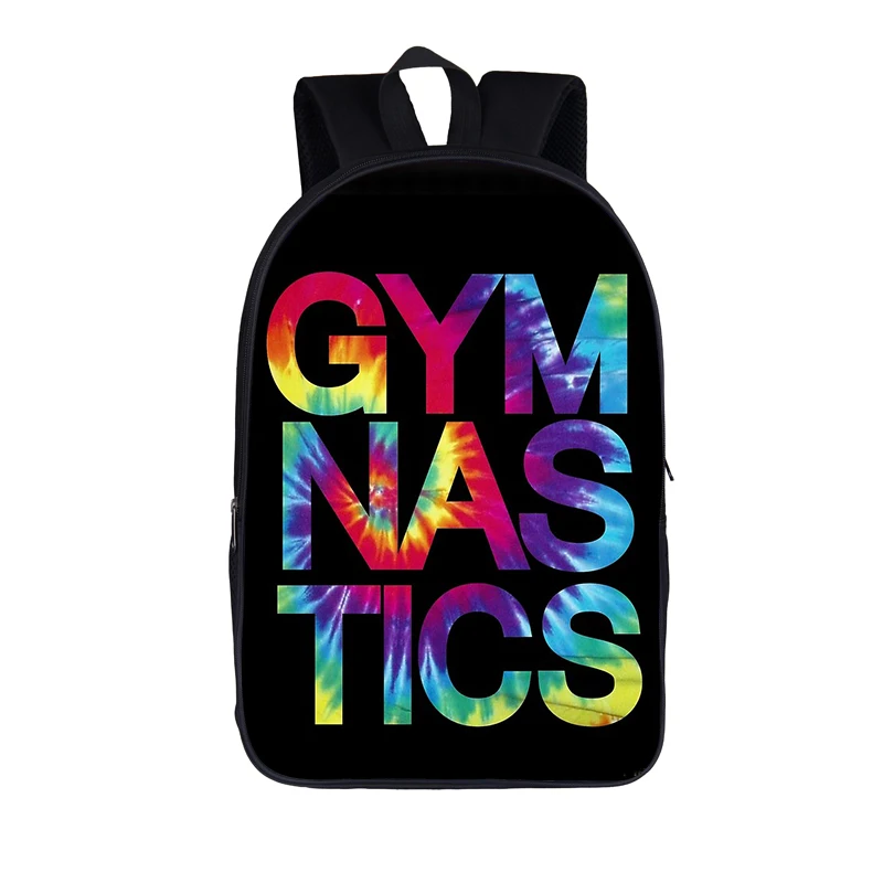 Gymnastics Art Backpack Men Women Laptop Backpack for Travel Gymnast Boys Girls Children School Bags Backpack Book Bag