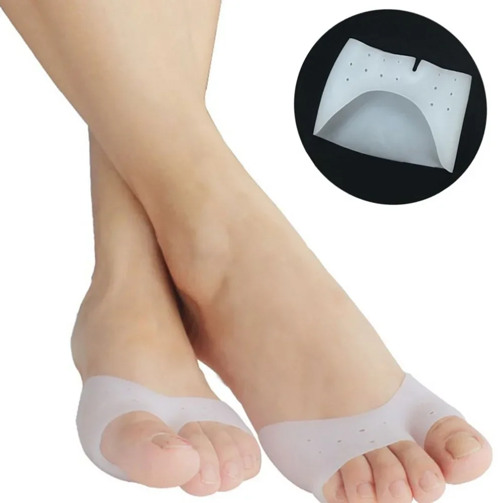 1 Paar Silicone Gel Voet Vingers Teen Separator Voeten Gezondheidszorg  Straightener Nieuwe Corrector Hallux Valgus Massager