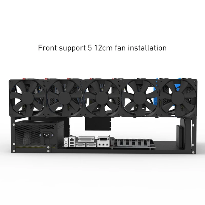 Open Mining Rig Frame Mining ETH/ETC/ZEC Ether Accessories Tools For 6 GPU 8 GPU Crypto Coin Bitcoin Rack