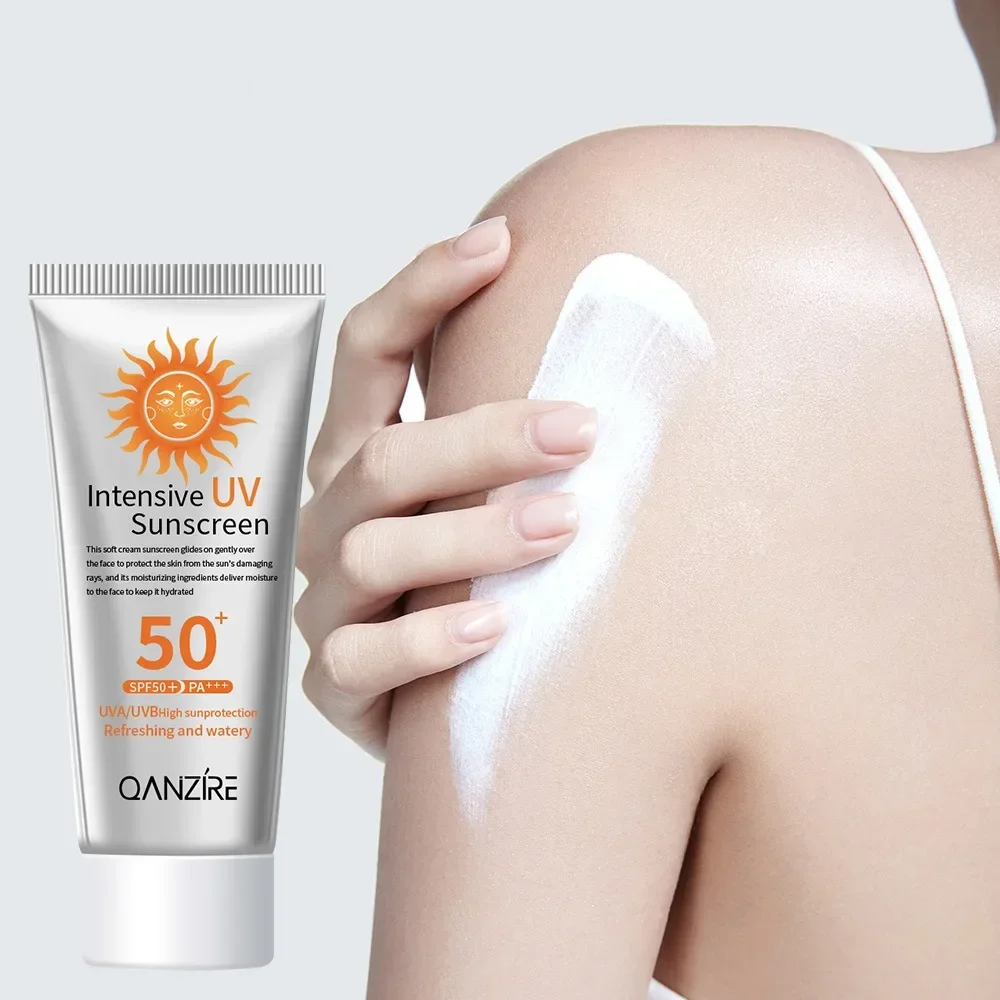 SPF50+PA+++High magnification sun protection non irritating isolation sunscreen Skin care 50g