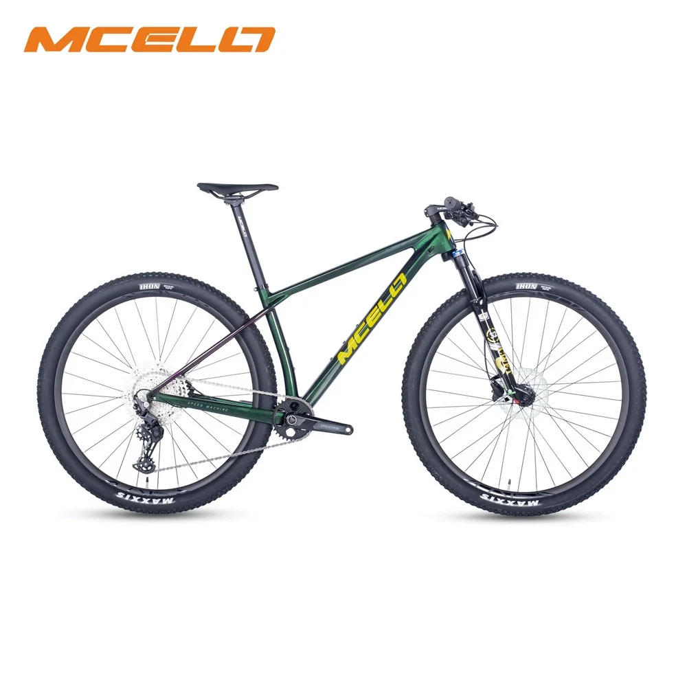 Full Carbon Fiber MTB BIKE Frame 27.5 29 Ultralight 12-SPEED Off Road XC RACE BICYCLE M6100 1X12S Drivetrain Aluminum Alloy Fork