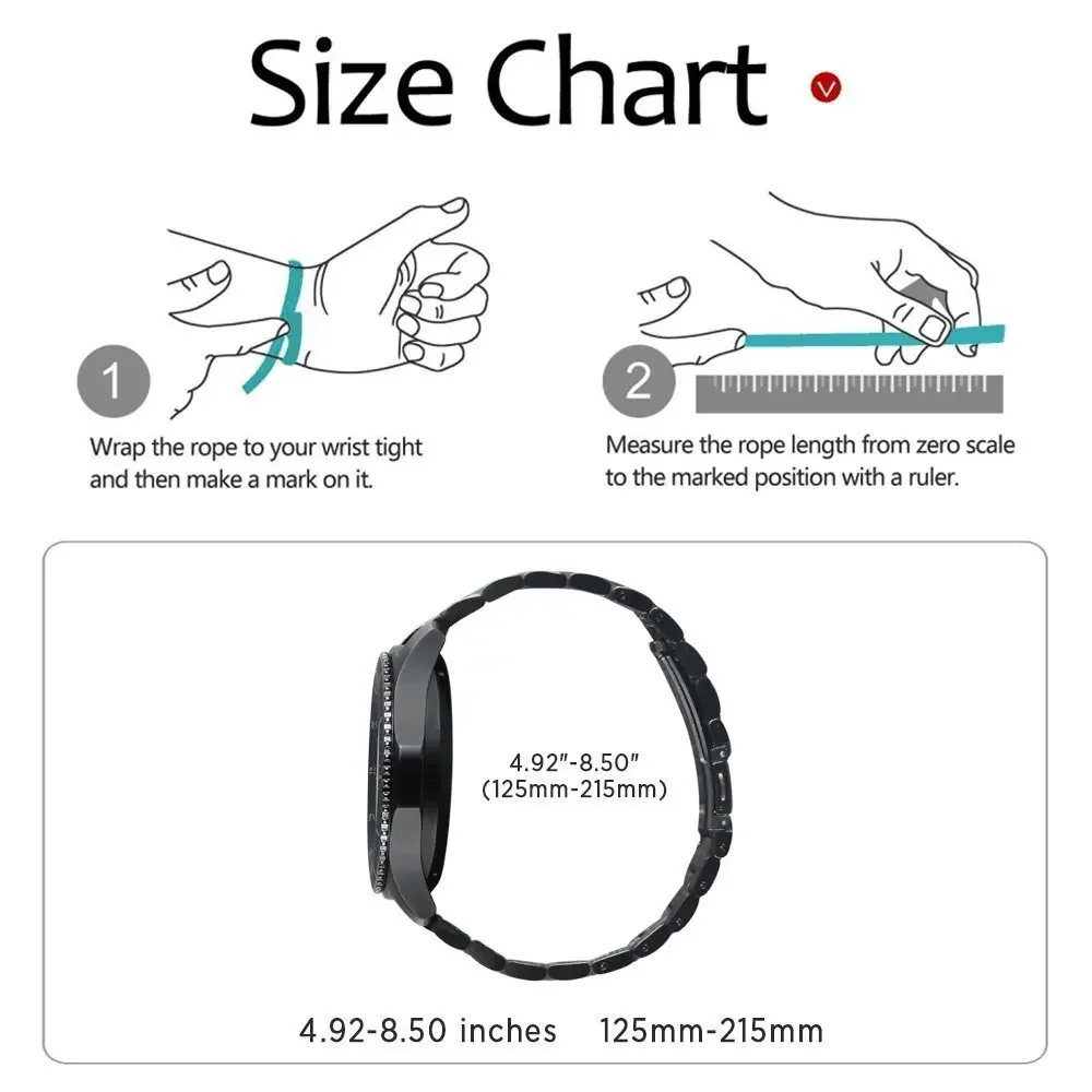 18mm 22mm 20mm 24mm Strap For Samsung Galaxy gear S3 Band Watch 3 42 46mm Active2 Steel for Huawei GT 2 Xiaomi Amazfit BIP GTR 2