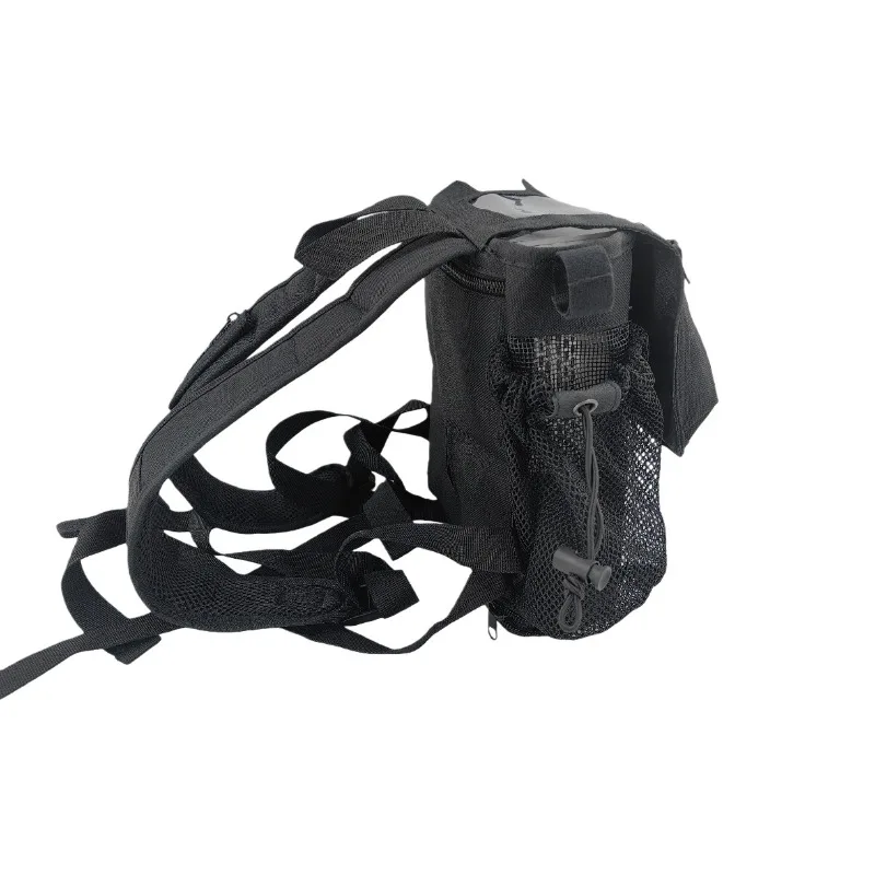 Lightweight Oxygen Bag Oxygen Concentrator Backpack Portable Black Compatible with Inogen One G5&Rove 6 Oxygen Concentrator Bag view 3