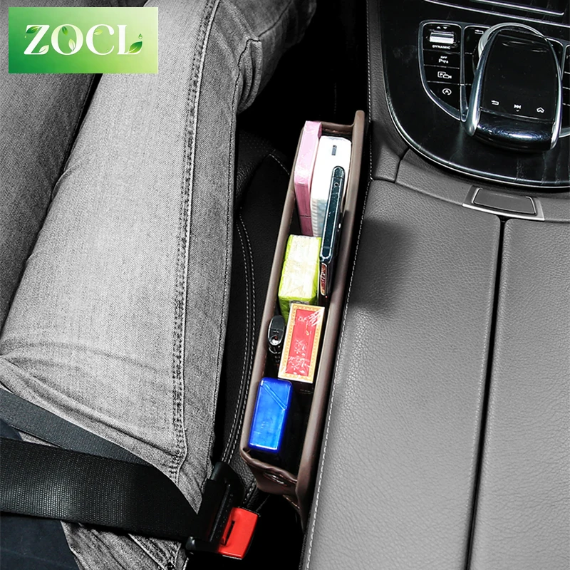 For BYD CHAZOR KING DM-i 2022 2023 2024 Seat crevice storage box Leather storage bag for the gap between car seats Auto parts view 6