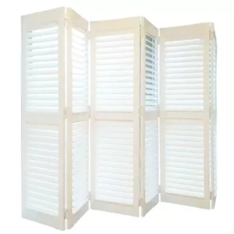 Nordic Special-shaped Solid Wood Louvers, Folding Doors, Partitions, Sliding Bedrooms, Balconies, Adjustable Shading