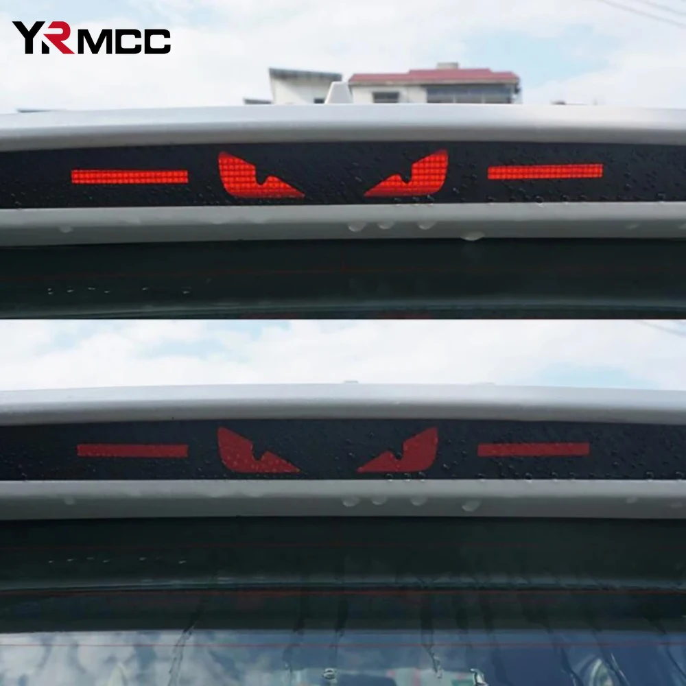 1PCS Car Personality Brake Tail Light Sticker Eagle Eye Auto Light Hawkeye Styling Decorate Sticker for Chery Tiggo 7 Stickers