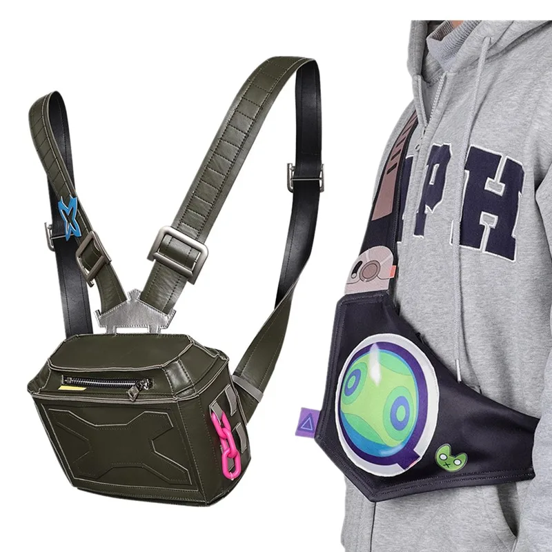 

Game Fantasy Valorant Gekko Clove Cosplay Backpack Men Women School Shoulder Bag Adult Crossbody Bags Unisex Messenger Bag Gifts