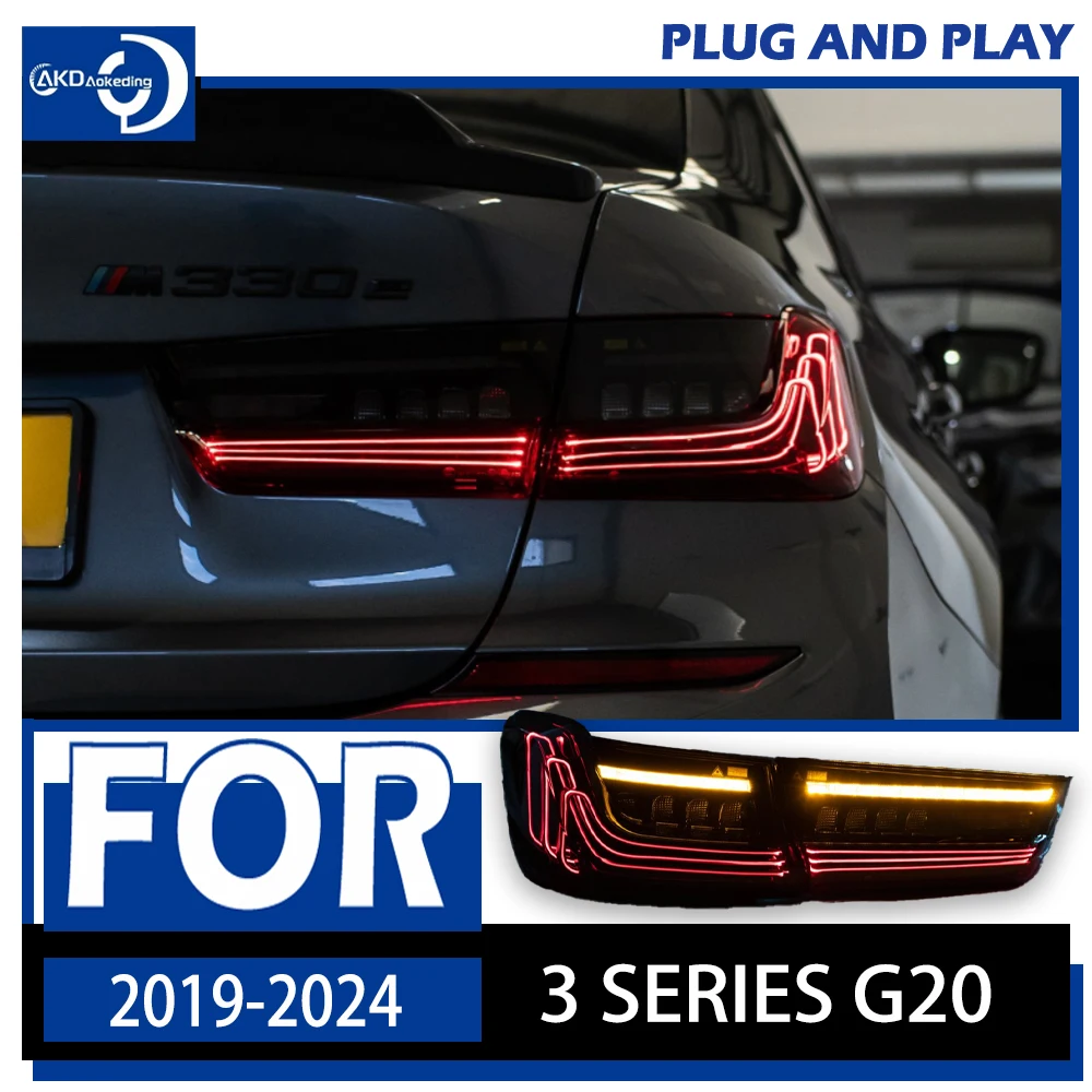 Car Styling for BMW G20 G28 Tail Lights 2019-2024 3-series 320I LED Tail Lamp DRL Dynamic Signal Reverse auto Accessories