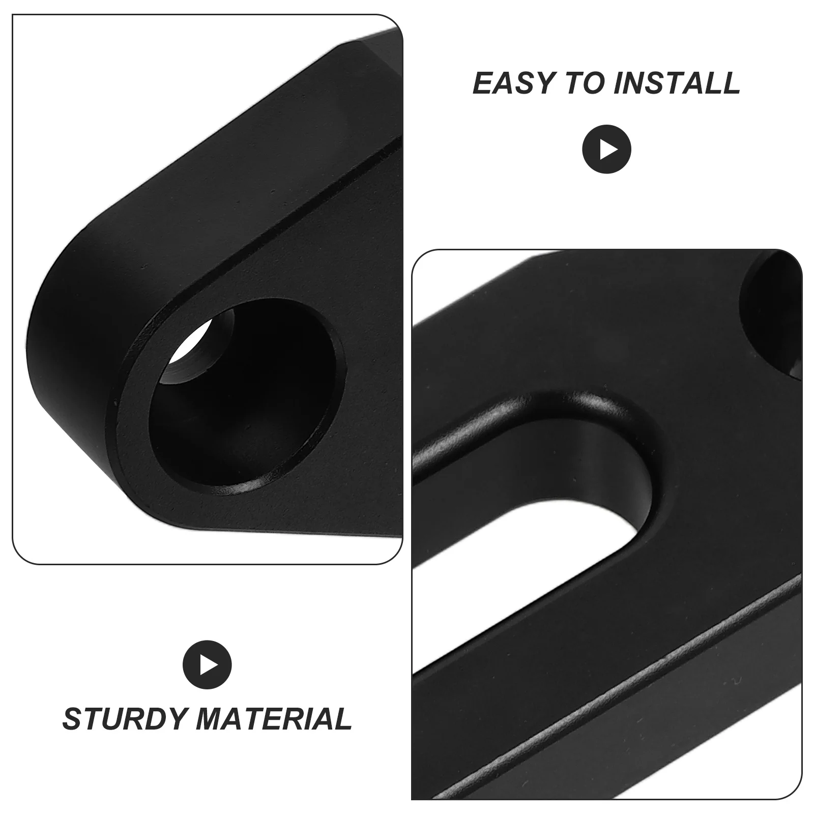 Guia de aleación de aluminio de carenado de cabrestante para cuerda sintética, remolque de recuperación de vehículos, guía de cables duradera para todoterreno Utv Atv