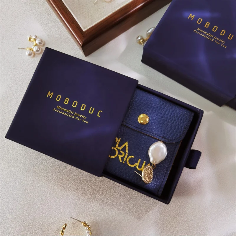 custom.BSCI ECO Friendly Custom Recyclable Handmade Box Packing Jewelry Necklace Bracelet Rings Drawer Paper Jewel