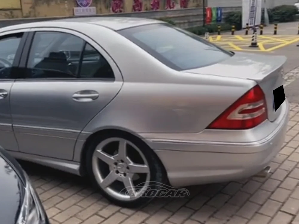 

Задний спойлер из углеродного волокна для Mercedes Benz C-class W203 2001 - 2006 C180 C200 C260 C320 FRP