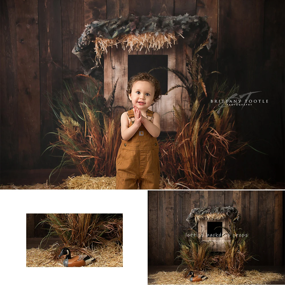 

Duck Goose House Backdrops Kids Baby Photography Child Birthday Cake Smash Photocall Decors Wild Animals Backgrounds